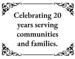 GCCS celebrating 20 years of service.